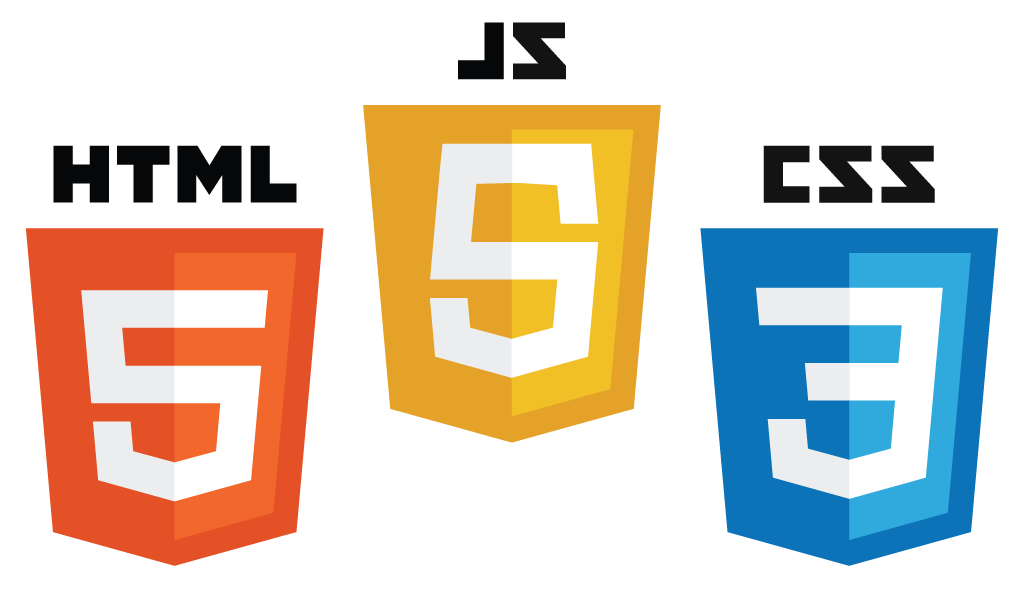 html,css,and javascript logos